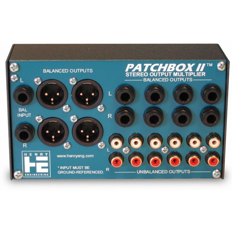 Henry Engineering Patchbox II Distribuidor de señales de audio ...