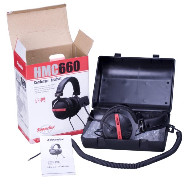 Superlux HMC660X Auricular con micrófono de Condensador