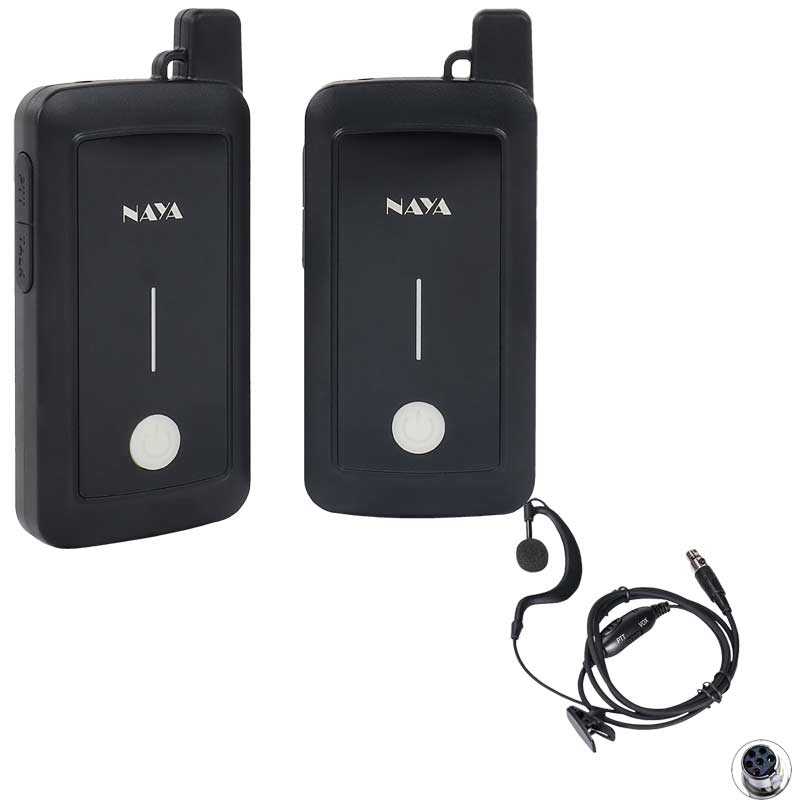 NAYA Sistema de comunicación HT2100 full duplex de 2 a 8 usuarios