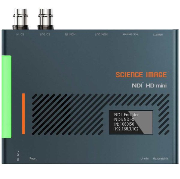 Science Image NDI-HD MINI Codificador y decodificador NDI completo